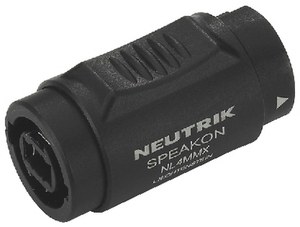 N-NTR-NL4MMX Speakon 4-P Coupler Produktbillede