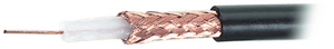 RG59B/U 6,1mm Coax-kabel  75ohm Sort