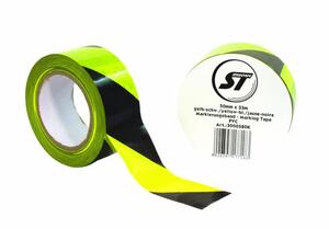 ST3000580K Scenemarkeringstape GUL/SORT, 50mm x 33m