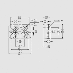 IXTN21N100 N-Ch 1000V 21A 520W 0,55R SOT227B SOT227B