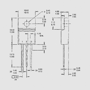 IRFI530NPBF N-Ch 100V 12A 41W 0,11R TO220-Fullpak TO220-Fullpak