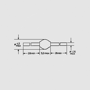 BYV28-200 Avalanche Diode 200V 3,5A SOD64 SOD64