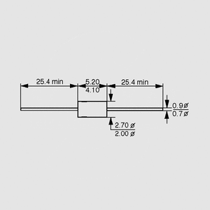 P4KE18A  TVS Diode Unip 400W 15,3V DO41 DO41 bipolar