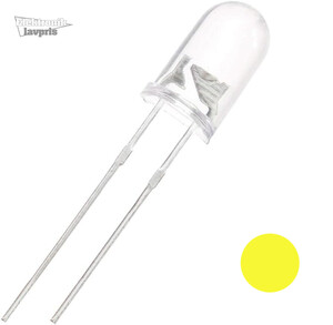 LTL2R3KSK LED Water-clear Yellow 700mcd 30° 5mm