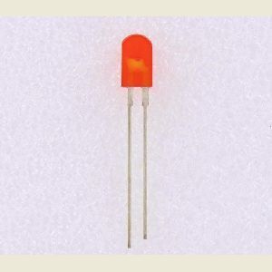 LED6213RT LED rød 1,5mcd 70&deg; 2,4x4,9mm