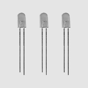 LED6213RT LED rød 1,5mcd 70&deg; 2,4x4,9mm