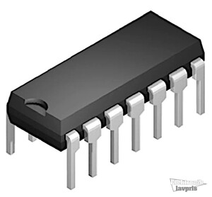 CD4001 Quad 2-Input NOR/NAND Buffered B Series Gate DIP-14