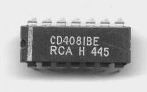 CD4081 Logik-IC Quad 2-Input AND Gate DIL-14