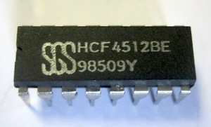 CD4512 8-Channel Buffered Data Selector DIP-16