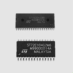 ST72C334J2T6-SMD MC 32-44I/O 8K-Flash TQFP44