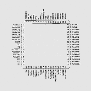 MC68HC711D3CFN2 4K-OTP 192B-RAM 2MHz PLCC44 PLCC68