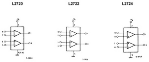 L2722 2xPower-Op-Amp +28V 1A 2V/us DIP-8