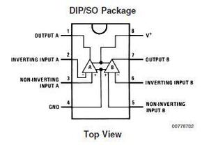 LM358D-SMD 2xOp-Amp 32V 0..+70&deg;C SO-8