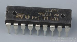 L603C 8xDarl-Dr. 90V 0,4A TTL-In DIP-18
