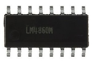LM4860M/NOPB Audio-Amp 2,7-5,5V 1W SO-16