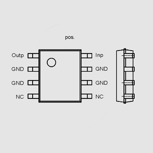 78L12ACD-SMD U-Reg +12V 0,1A SO8 SO8