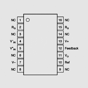 INA121P Instr-Amp G:1-10000 &gt;96dB DIP8 INA111AU