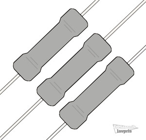 RDHE000,15 Resistor 0614 2,5W 5% 0,15R Taped