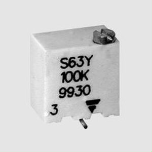 TS63YE500 SMD  Multiturn Cermet Trimmer Y 500R