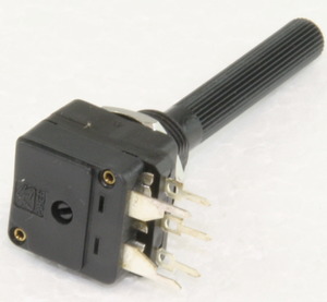 PC16MSK025 Potentiometer 16/6 Lin Switch 25K Mono