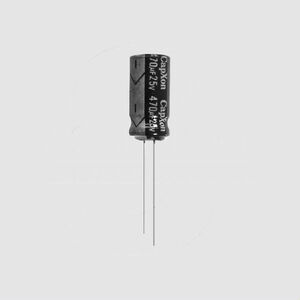 CS0047/25-P2,5 El-Capacitor 47µF/25V 6,3x11 P2,5 CSN_/25