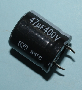 CS0047/400-P10 El-Capacitor 47µF/400V-P10-22x25