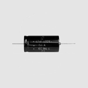 CAX00047/450 El-Capacitor 47uF/450V 21x36mm