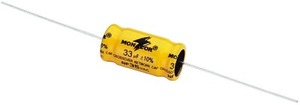 CFT033 El-Capacitor Bipolar 33uF/100V 12x30mm Produktbillede