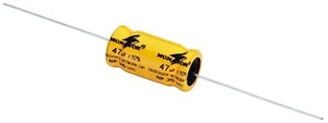 CFT047 El-Capacitor Bipolar 47uF/100V 14x37mm Produktbillede