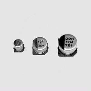 CLZ0002,2/35 SMD El-Capacitor 2,2uF/35V 4x5,4mm