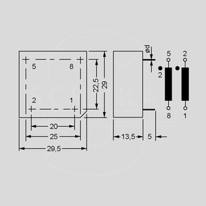 SDF500A1,0 Choke 500uH 1,0A Fig. 3