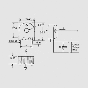 ASM10 Current Transformer 1-10A 10% ASM10