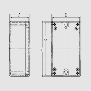 BOE450 Polystyrene Enclosure 188x110x70 BOE_