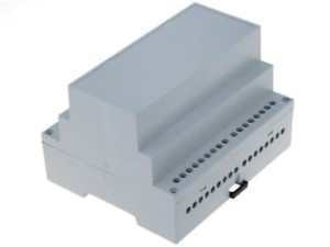 HUT6-C ABS DIN-Rail Enclosure 105x71x90