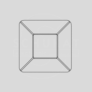 W17104 Monteringsplade For Kabelbindere 19x19mm 100 stk. HC101