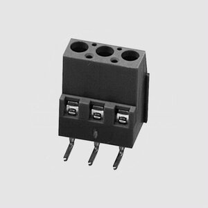 ARK700/3W Term.Block 250V 3-Pole Angled Green