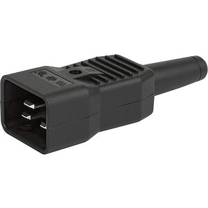 GST106 IEC Power Connector C20 , Straight 4796.0000