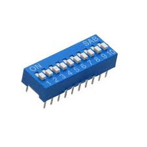 EDG10S DIP Switch Standard 10-Pole