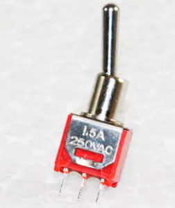 SKS04SP Toggle Switch 1-pol ON/ON for print