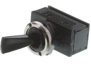 C1700HOSW Toggle Switch 1-pol ON/OFF 16A/250V Black