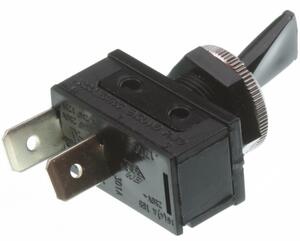 C1700HOSW Toggle Switch 1-pol ON/OFF 16A/250V Black