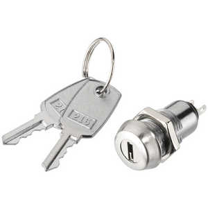 NS15 Key Switch 120V/2A - Nøgle ud i begge positioner