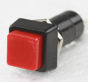 TT18RT Momentary Switch 125V 3A Red OFF-(ON) TT18RT