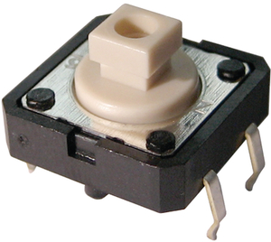 B3F-4050 Tact Switch PC Horizontal 7,3mm 1,27N