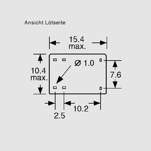 TS05-120 Relay SPDT 1A  5V 120R Pin Board