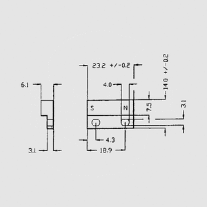 MM4 Magnet with Holes MM4