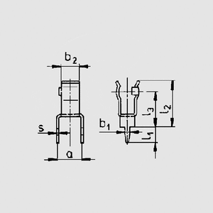 SHH3N PC Fuse Holder 6x11 Brass Dimensions