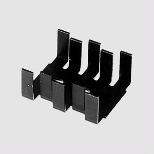 FK214/SA-CB Heatsink Anodized 30x25,4x12,7mm FK214