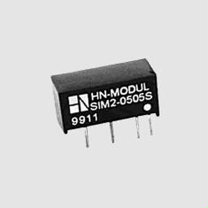 SW2-905S DC/DC-Conv 9:5V 400mA 2W SIL7