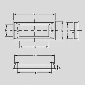 AR1938 Frame for 3-Digit Displays 13mm AR19_